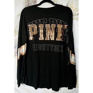 PINK Large Bling L/S